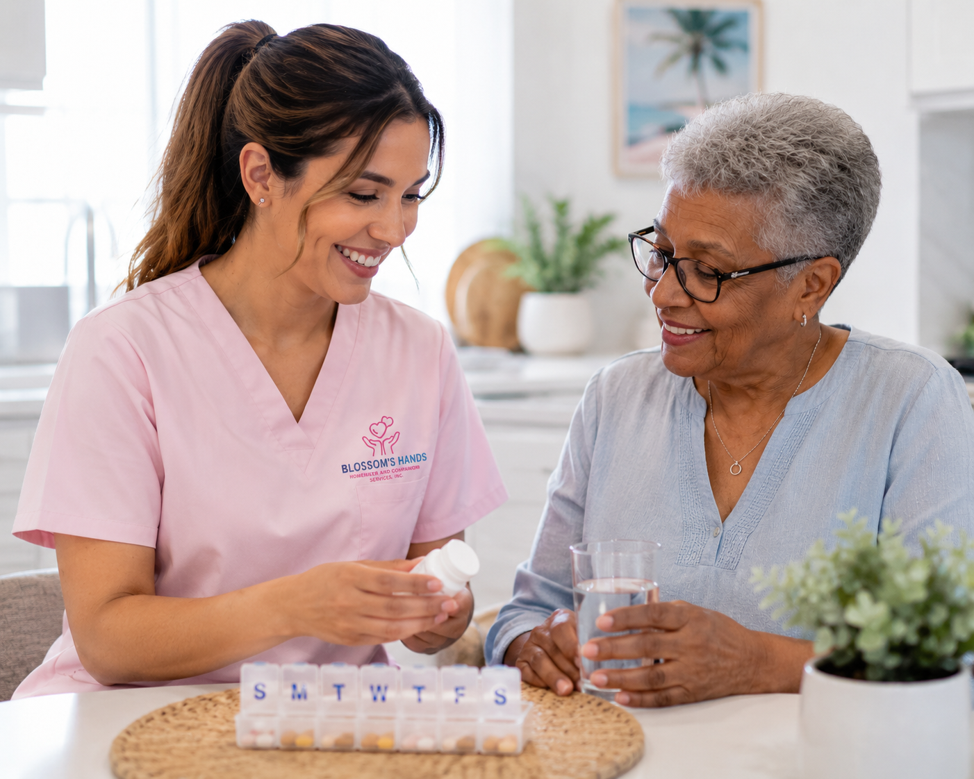 Verbal medication reminders helper